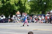 Uncle Sam leading the 4th of July Parade